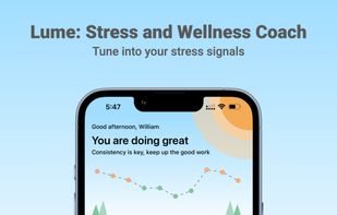 Lume: Stress & Wellness Coach screenshot 1