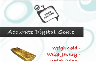 3 Grams Digital Scale screenshot 1