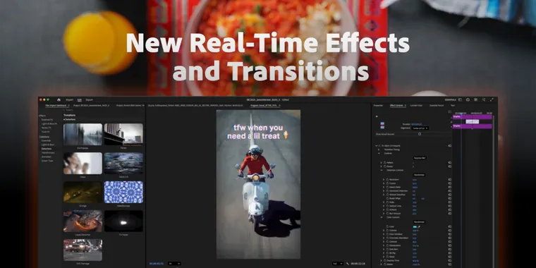Premiere Pro 25.5 adds 90+ new effects, fast GPU playback and major timeline upgrades image