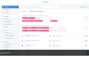 FullStory screenshot 1