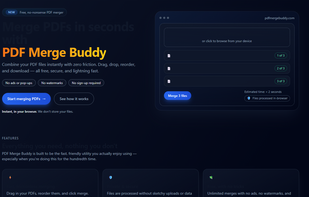 PDF Merge Buddy screenshot 1