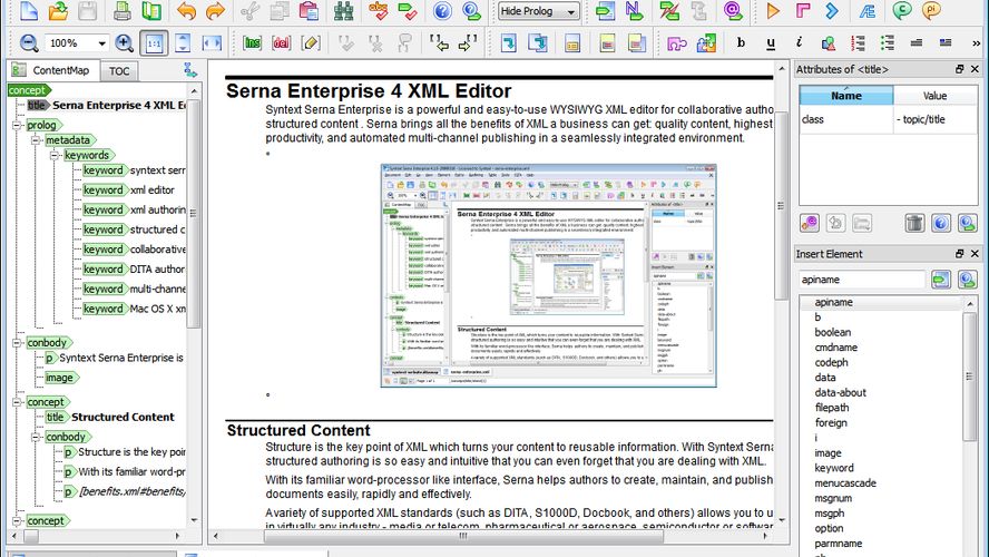 Serna XML Editor: Reviews, Features, Pricing & Download | AlternativeTo