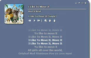 MiniLyrics screenshot 1