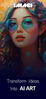 ImagiAI: AI Art Generator screenshot 1