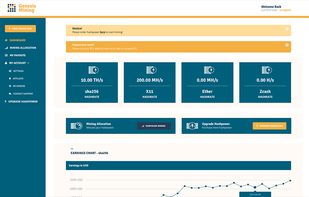 Genesis Mining screenshot 1