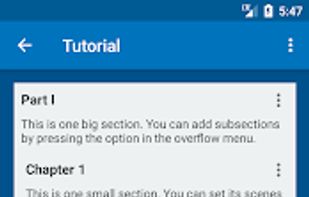 Novelist screenshot 1