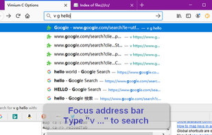 Vimium-C screenshot 3