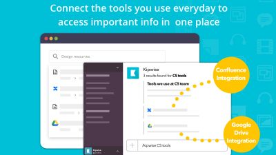 Instantly connect existing knowledge and tools so you can access important info in one place, both on Slack via our Kipwise search command or on the Kipwise web portal.