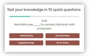 Quiz example