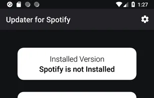 Updater for Spotify screenshot 1
