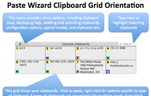 Paste Wizard screenshot 1