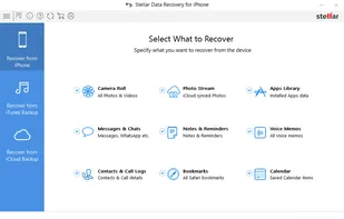 Stellar Data Recovery for iPhone screenshot 1