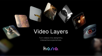 Hana by Spline update adds 3D projections, Liquid Glass effects, and video layers image