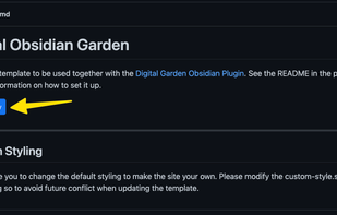 Obsidian Digital Garden screenshot 1