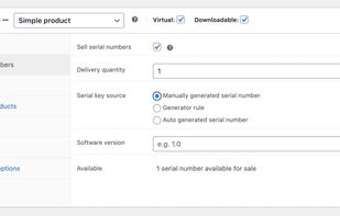 Product Settings