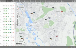 Real-time GPS tracking