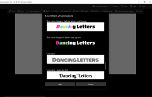Dancing Letters screenshot 3