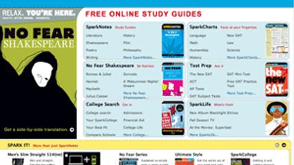 Sparknotes in 2006.