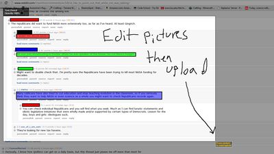 A quick example usage of editing a snippet before upload. What it looks like to the user.