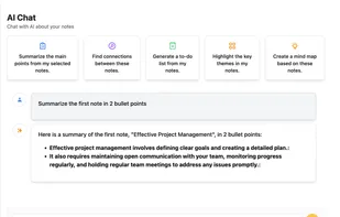 NotesChat AI screenshot 1