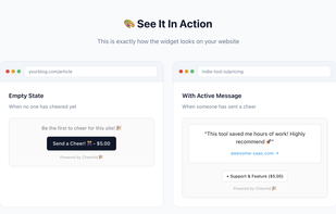 CheerAd screenshot 1