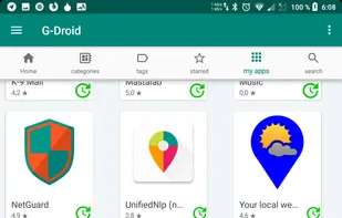 G-Droid screenshot 1