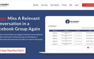 Keywords on Social screenshot 1