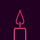 Candle (cosmos) icon