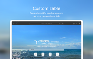 Home Tab for Safari screenshot 2