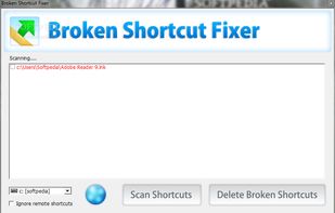 Broken Shortcut Fixer screenshot 1