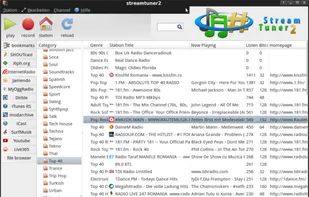 Streamtuner2 screenshot 1