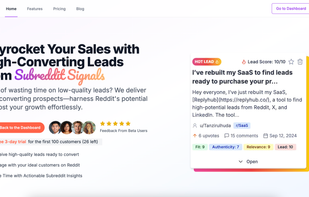 Subreddit Signals screenshot 1