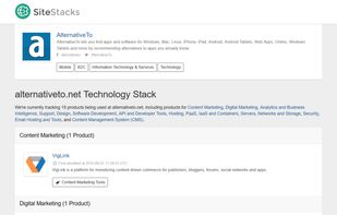 SiteStacks screenshot 1