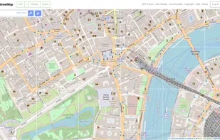 Main website interface