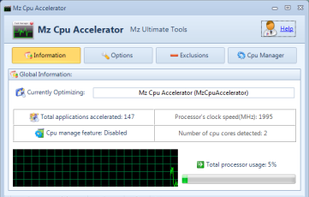 Mz CPU Accelerator screenshot 1