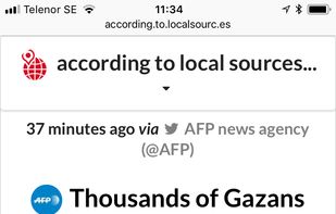 According to Local Sources screenshot 1