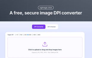 Image DPI Converter screenshot 1