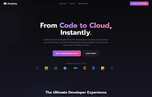 Zeeploy screenshot 1