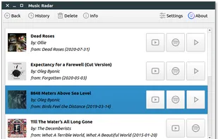 Music Radar screenshot 1