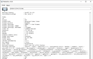 MediaInfo Lite screenshot 1