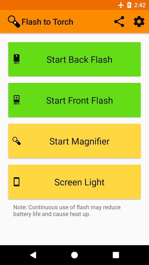 Flash to Torch A magnifier with flashlight Alternatives and Similar