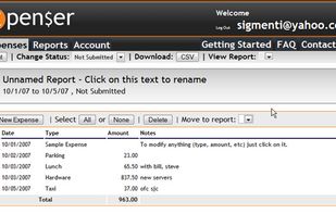 Xpenser screenshot 2