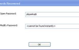 Password Recovered 