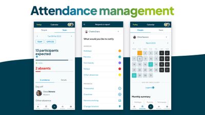 Manage attendance easily; export all data at the end of the month.
