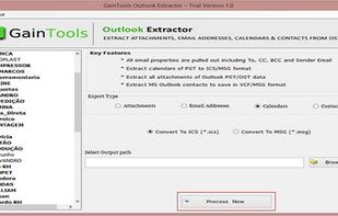 GainTools Outlook Extractor screenshot 2