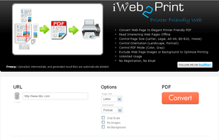 iWeb2Print in Action