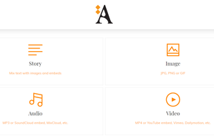 Upload Page Islartist website