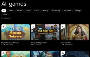 Google Play Games screenshot 2