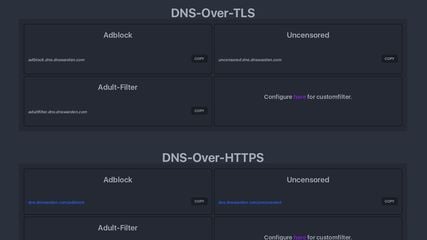 alternative dns.adguard.com