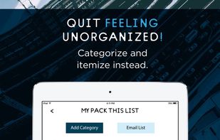Packing List Travel Planner screenshot 1